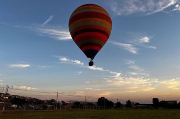 Voo teste de balão de ar quente em Agudos revela potencial turístico da região