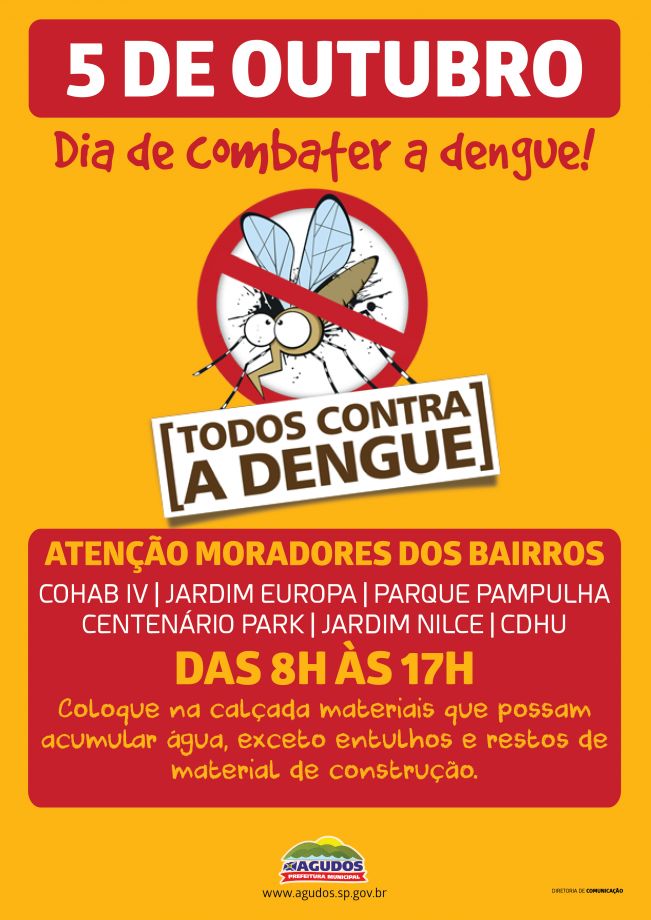 Mutirão de combate à Dengue