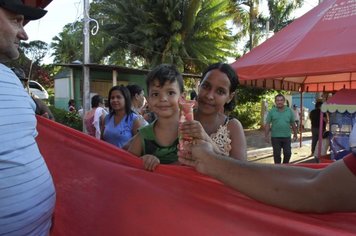 Foto - Festa de natal em Domélia