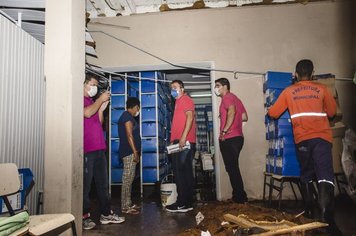 Foto - Prefeitura interdita Creche Berçário com laudo da Defesa Civil, Corpo de Bombeiros e Vigilância Sanitária