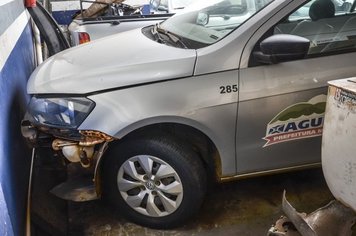 Foto - Prefeitura já está fazendo a recuperação da frota de veículos