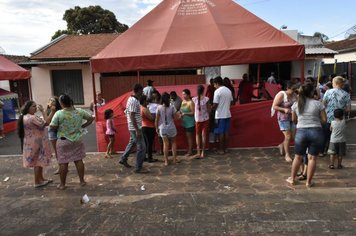 Foto - Festa de natal em Domélia