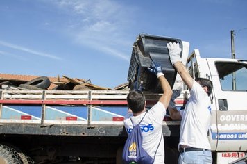 Foto - Prefeitura de Agudos realiza Mutirão de Limpeza no Jardim São Vicente