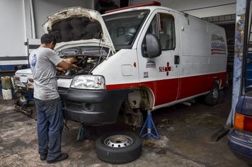 Foto - Prefeitura já está fazendo a recuperação da frota de veículos