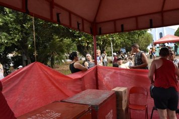 Foto - Festa de natal em Domélia