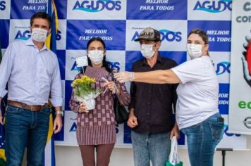Foto - Entrega das chaves do Conjunto Habitacional Agudos G