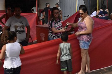 Foto - Festa de natal em Domélia