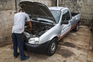 Foto - Prefeitura já está fazendo a recuperação da frota de veículos