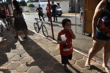 Foto - Festa de natal em Domélia