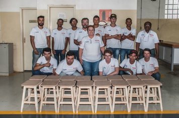 Foto - Curso da Escola Municipal de Marcenaria