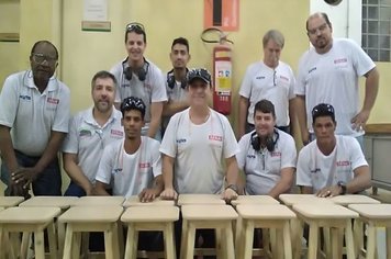 Foto - Curso da Escola Municipal de Marcenaria