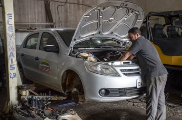 Foto - Prefeitura já está fazendo a recuperação da frota de veículos