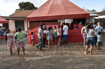 Foto - Festa de natal em Domélia