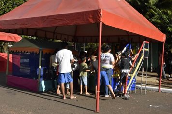 Foto - Festa de natal em Domélia