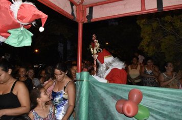 Foto - Festa de natal em Domélia