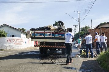 Foto - Prefeitura de Agudos realiza Mutirão de Limpeza no Jardim São Vicente