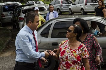 Foto - Cerimônia de posse do prefeito Altair foi acompanhada por centenas de pessoas no Seminário Santo Antonio