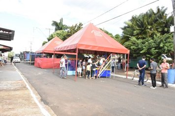 Foto - Festa de natal em Domélia