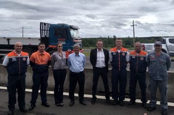 Grupo de Agudos participou de ação contra dengue nas estradas paulistas