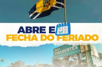 Prefeitura de Agudos informa abre e fecha do feriado de 25 de janeiro