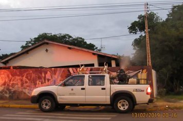 Sucen faz nebulização nos bairros de Agudos para eliminar mosquito transmissor da dengue