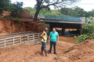 Prefeitura realiza obras de infraestrutura na Ponte da Rua Miguel Leão