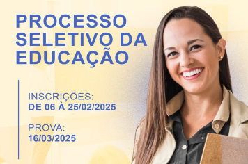 PROCESSO SELETIVO PARA PROFESSORES TEMPORÁRIOS EM AGUDOS