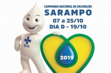Agudos participa da Campanha Nacional Contra o Sarampo