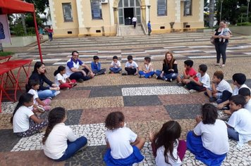 O Dia Mundial da Água foi comemorado na praça Tiradentes em Agudos