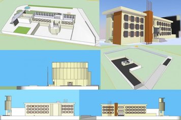 Universitárias fazem projeto de curso na avaliação pós-ocupacional do prédio da prefeitura de Agudos