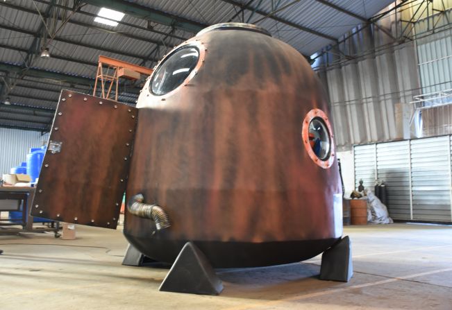 Empresa agudense produz “réplica” da cápsula utilizada pelo astronauta Marcos Pontes