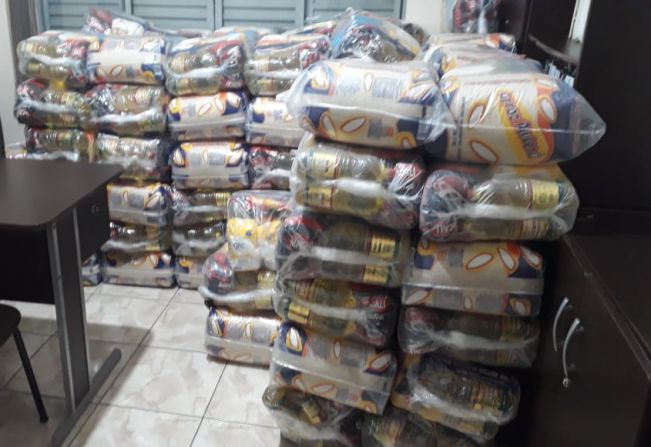 Supermercado Panelão doa 100 cestas básicas para Agudos