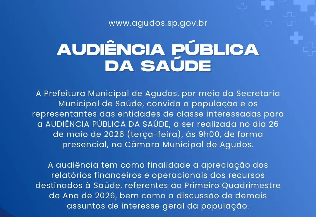 AUDIÊNCIA PÚBLICA DA SAÚDE
