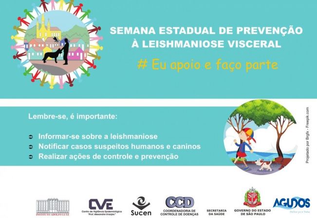 Agudos na Semana Estadual de Prevenção da Leishmaniose Visceral