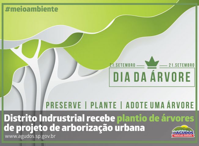 Ação intermunicipal faz plantio de árvores no Distrito Industrial