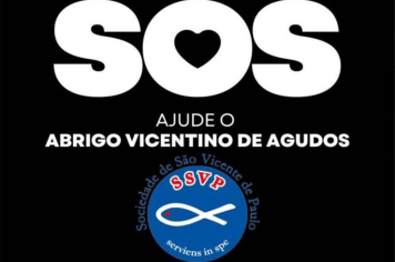 AJUDE O ABRIGO VICENTINO DE AGUDOS