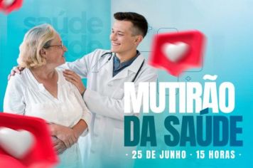 Agudos recebe Mutirão da Saúde neste sábado
