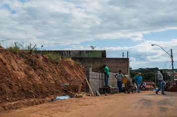 Muro do Centro Comunitário Mansur Ayub está sendo reconstruído