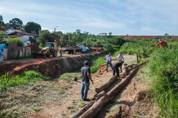 Prefeitura de Agudos realiza obras de prevenção nos bairros