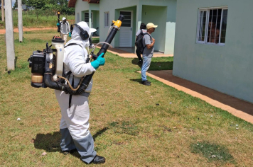 DISTRITO DE DOMÉLIA RECEBE AÇÕES DE COMBATE À DENGUE 