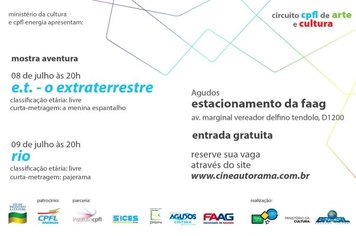 Agudos recebe evento do Cine Autorama na programação de aniversário de 119 anos da cidade