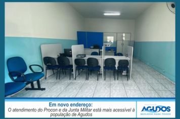 Em novo prédio, Procon e Junta Militar estão mais acessíveis à população de Agudos