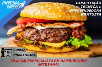 Curso especial de hambúrguer artesanal