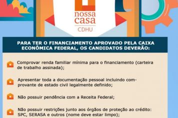 Inscrições para concorrer ao sorteio de 103 casas em Agudos serão feitas entre os dias 23 e 27 de janeiro 