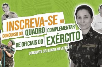 Inscreva-se no concurso de oficiais de saúde do exército