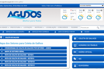 Prefeitura de Agudos amplia prazo para morador dispor galhos e resto de podas