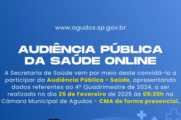 AUDIÊNCIA PÚBLICA - SAÚDE