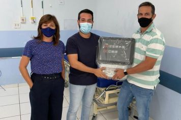 Ambev doa respirador para Agudos