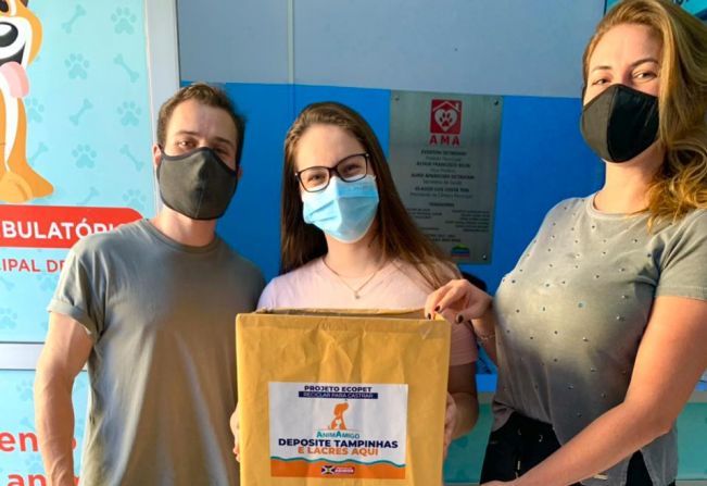 Projeto Ecopet vai arrecadar tampinhas e lacres para custear castração de animais de rua