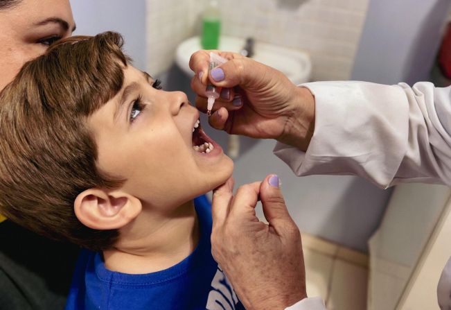 Agudos aplicou 800 doses contra a Pólio no “Dia D” de vacinação